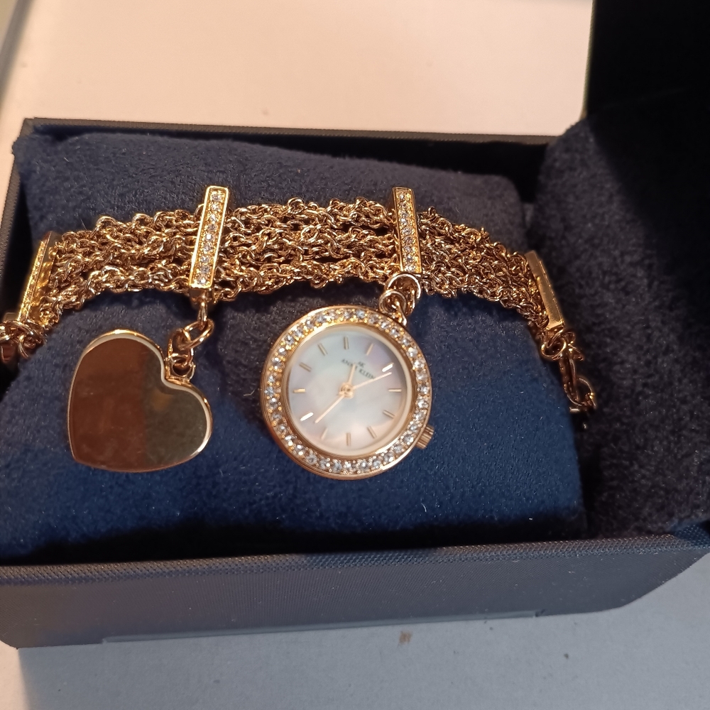 Anne Klein Charm Watch Bracelet - Picture 3 of 3